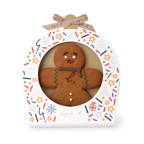 Giant Gingerbread cookie - agnes b Cafe Delice