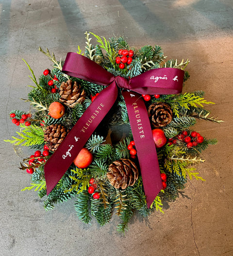 Christmas Wreath Workshop | agnès b. FLEURISTE