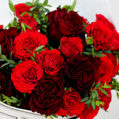 La Rose Rouge Fresh Flower Bouquet - agnes b Fleuriste