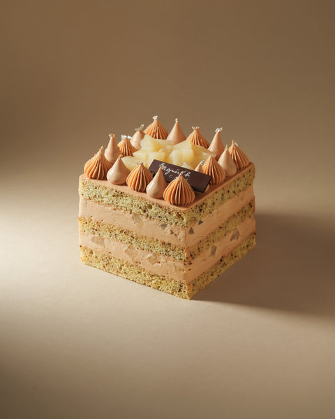 Earl Grey Pear Chiffon Cake