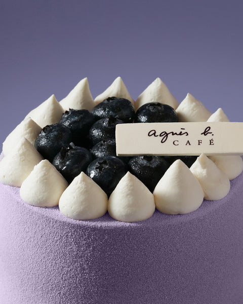 (Monk fruit sweetened) Blueberry Yogurt Cloud Cake