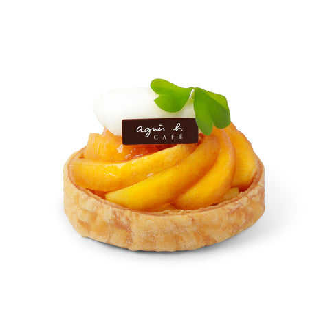 POMME Caramelized fresh apple tart - agnes b Cafe Fleuriste