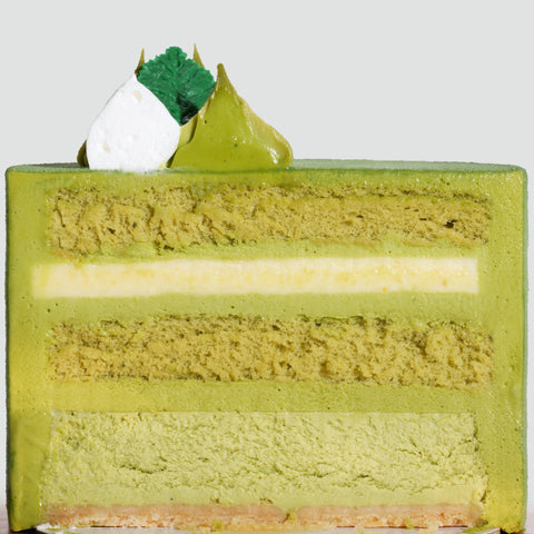 Yuzu Citrus Matcha Cheesecake