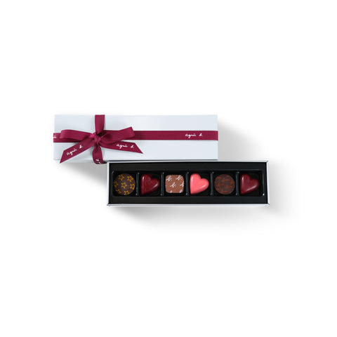 Assorted bonbon gift box (6pcs) | agnès b. CAFÉ & DELICE
