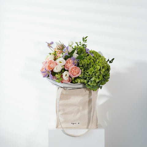 Galla Fresh Flower Bouquet with Tote Bag | agnès b. FLEURISTE