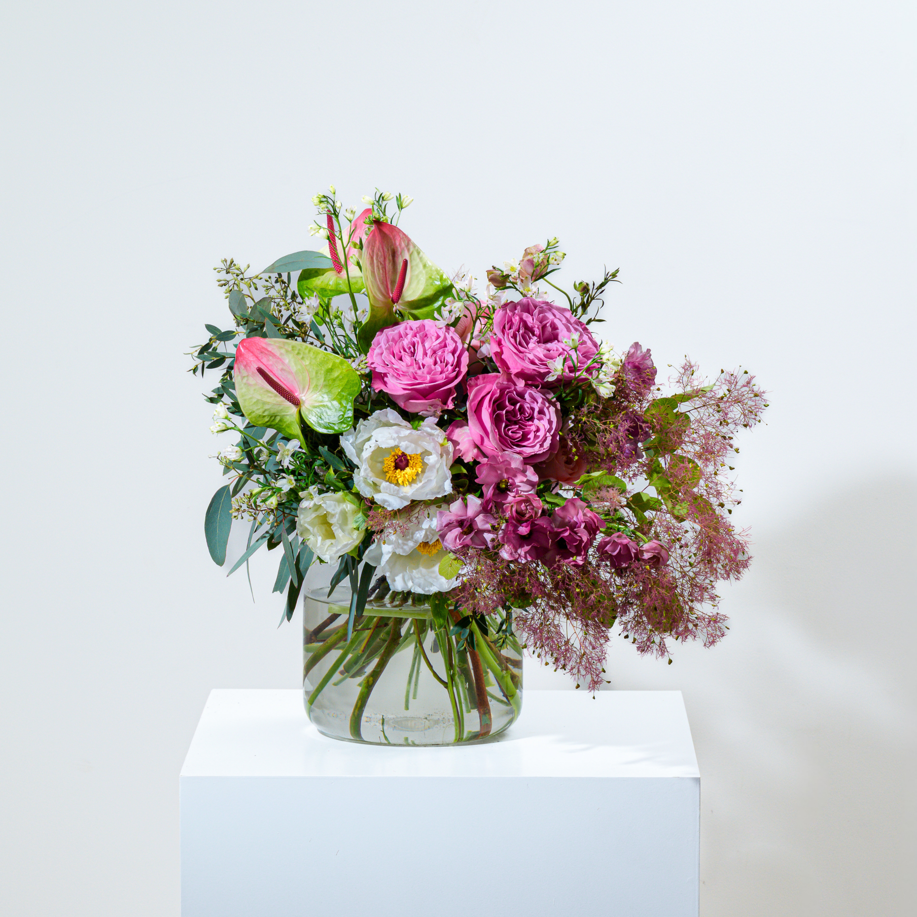 Ella Fresh Flower Bouquet with Flower Bag | agnès b. FLEURISTE – agnès ...