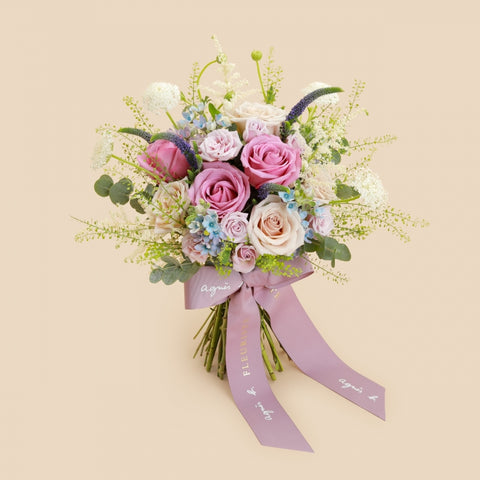 agnes b Fleuriste Fresh flower wedding bouquet - Marva