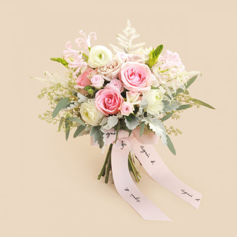 agnes b Fleuriste Fresh flower wedding bouquet - Nao