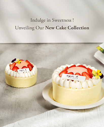 agnes b. cafe new whole cake mini cake