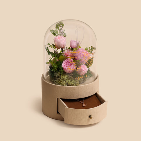 Felicia preserved flower Box - agnes b Fleuriste