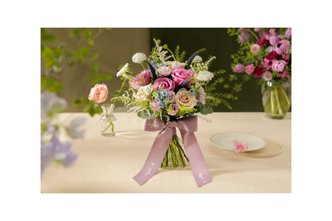 agnes b. fleuriste Wedding Packages-Bridal bouquet gratitude bouquet set