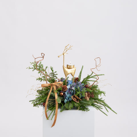 Fanny Fresh Table Centerpiece with Tealight holder | agnès b. FLEURISTE