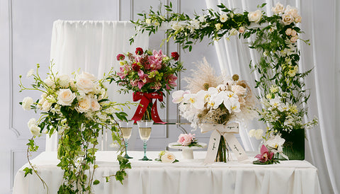agnes b. fleuriste wedding package