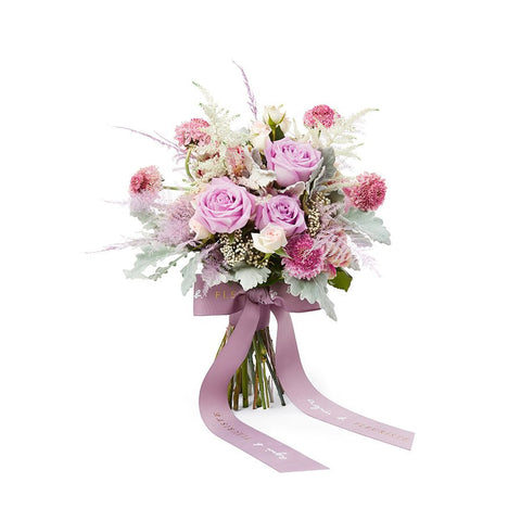 Annette Roses Flowers Annette Fresh Flower Posy Wedding Bouquet | agnès b. FLEURISTE – agnès ...